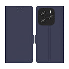 Kapa Noble Slim Magnetic Leather Flip Case Cover for Redmi Note 14 (5G) | Card Holder Stand Flip Wallet Case (Blue)