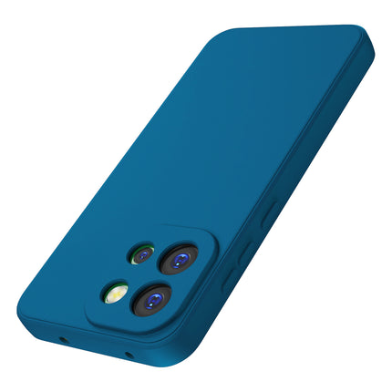 Kapa Matte Protective Lens Flexible Back Cover for OnePlus 13S | Slim Silicone with Soft Lining Shockproof Full Body Bumper Case (Blue)