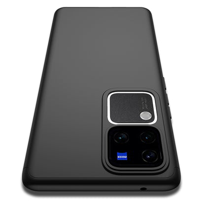 Kapa Double Dip Full 360 Protection Back Case Cover for Vivo V30 (5G) / Vivo 30 Pro (5G) (Black) - Mobizang