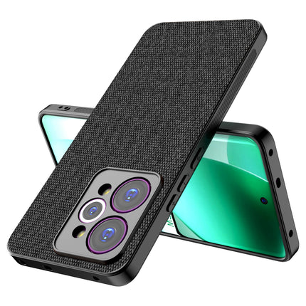 Kapa Soft Full Fabric Protective Back Case Cover for Realme 15 Pro 5G | Shockproof Slim Hard Anti Slip Back Case (Black)