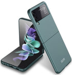 Ultra Thin Back Case for Samsung Galaxy Z Flip3 , Full Body Protection Hard Back Cover , Green