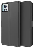 Kapa Noble Slim Magnetic Leather Flip Case Cover for OnePlus 10R  (Black) - Mobizang