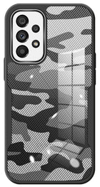 Kapa Beetle Camouflage V2 for Samsung Galaxy A73 (5G) Back Cover , [Military Grade] Shockproof Slim Camera Ring Hybrid Case (Black)