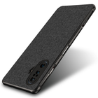 Soft Full Fabric Protective Back Case Cover for Poco F3 GT (Black) - Mobizang