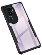 Kapa Beetle Back Cover for Oppo Reno 10 Pro Plus | [Military Grade Protection] Shock Proof Slim Hybrid Bumper Case (Black)