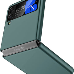 Kapa Ultra Thin Back Case for Samsung Galaxy Z Flip4, Full Body Protection Hard Back Cover, Green - Mobizang