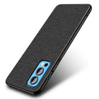Soft Full Fabric Protective Back Case Cover for OnePlus Nord 2 (5G) / One Plus Nord 2 (5G) (Black)