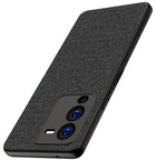 Kapa Soft Full Fabric Protective Back Case Cover for Vivo V25 PRO (5G) (Black)