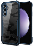 Kapa Beetle Camouflage Back Cover for Samsung Galaxy A25 (5G) | [Military Grade Protection] Shock Proof Slim Hybrid Bumper Case (Blue)