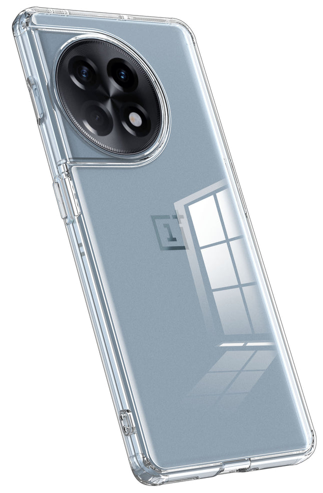 Kapa Shield Clear Acrylic Back Shock Proof Case Cover for OnePlus 11 (Transparent) - Mobizang