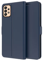 Kapa Noble Slim Magnetic Leather Flip Case Cover for Samsung Galaxy A73 (5G) (Blue)