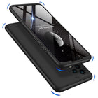 Double Dip Full 360 Protection Back Case Cover for Samsung Galaxy A52 (Black) - Mobizang