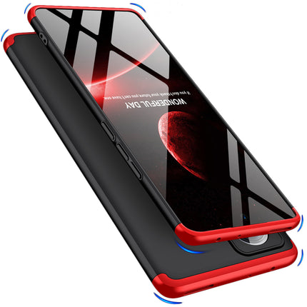 Kapa Double Dip Full 360 Protection Back Case Cover for Redmi Note 12 Pro Plus (Red , Black)
