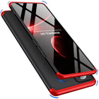 Kapa Double Dip Full 360 Protection Back Case Cover for Redmi Note 12 Pro Plus (Red , Black)