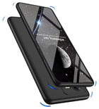 Kapa Double Dip Full 360 Protection Back Case Cover for Vivo V25 PRO (5G) (Black)