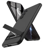 Kapa Double Dip Full 360 Protection Back Case Cover With Stand for Samsung Galaxy S23 FE (Black) - Mobizang