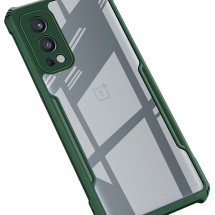 Beetle for OnePlus Nord 2 (5G) / One Plus Nord 2 (5G) Back Case, [Military Grade Protection] Shock Proof Slim Hybrid Bumper Cover (Green)