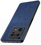 Kapa Tux Back Case for Xioami 13 Pro (5G) | Slim Leather Shockproof Camera Protection Back Cover (Blue)