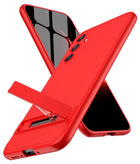 Kapa Double Dip Full 360 Protection Back Case Cover for Samsung Galaxy A34 (Red) - Mobizang