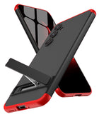 Kapa Double Dip Full 360 Protection Back Case Cover for Samsung Galaxy A54 (Red / Black)