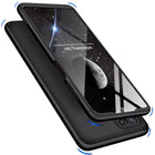 Double Dip Full 360 Protection Back Case Cover for Samsung Galaxy M32 (Black)