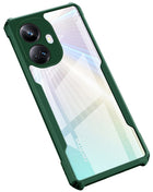Kapa Beetle for Realme 10 Pro Plus Back Case | [Military Grade Protection] Shock Proof Slim Hybrid Bumper Cover (Green)