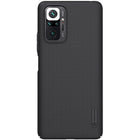 Nillkin Frosted Shield Hard Back Case Cover for Xiaomi Redmi Note 10 Pro / Note 10 Pro Max (Black)