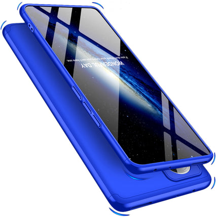Kapa Double Dip Full 360 Protection Back Case Cover for Redmi Note 12 Pro Plus (Blue)