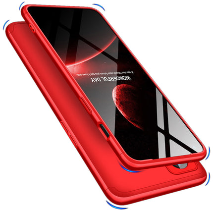 Double Dip Full 360 Protection Back Case Cover for OnePlus Nord 2 (5G) / One Plus Nord 2 (5G) (Red) - Mobizang