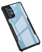 Beetle for Samsung Galaxy M32 (5G) Back Case, [Military Grade Protection] Shock Proof Slim Hybrid Bumper Cover (Black)