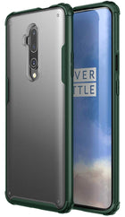Kapa Shield Frosted Acrylic Back Shock Proof Case Cover for OnePlus 7T Pro  (Green)