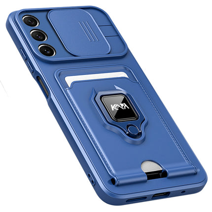 Kapa Bisen Back Cover for Samsung Galaxy S20 FE,Shockproof Slim Bumper Back Case (Blue)