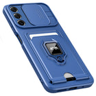 Kapa Bisen Back Cover for Samsung Galaxy S20 FE,Shockproof Slim Bumper Back Case (Blue)