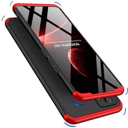 Double Dip Full 360 Protection Back Case Cover for Vivo V23E (Red ,Black) - Mobizang