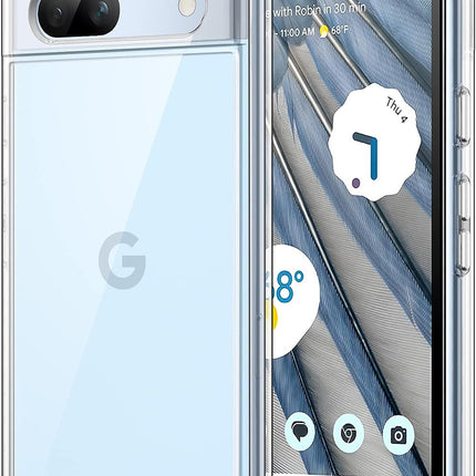 Kapa Shield Clear Acrylic Back Shock Proof Case Cover for Google Pixel 7A (Transparent)
