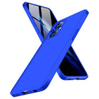 Double Dip Full 360 Protection Back Case Cover for Oppo F21 PRO (5G) (Blue)