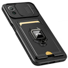 Kapa Bisen Back Cover for Xiaomi Mi 11 Lite , Shockproof Slim Bumper Back Case (Black)