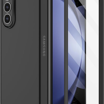 Kapa Ultra Thin Back Case for Samsung Galaxy Z Fold 5 | Full Body Protection Hard Back Cover, Black - Mobizang