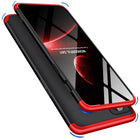 Double Dip Full 360 Protection Back Case Cover for OnePlus Nord 2 (5G) / One Plus Nord 2 (5G) (Red,Black)