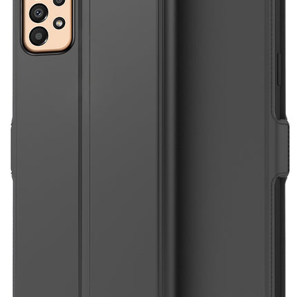 Kapa Noble Slim Magnetic Leather Flip Case Cover for Samsung Galaxy A73 (5G) (Black)
