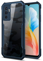 Beetle Camouflage for Vivo V23E (5G) Back Case, [Military Grade Protection] Shock Proof Slim Hybrid Bumper Back Cover , Blue