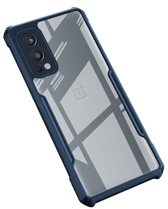 Beetle for OnePlus Nord 2 (5G) / One Plus Nord 2 (5G) Back Case, [Military Grade Protection] Shock Proof Slim Hybrid Bumper Cover (Blue)