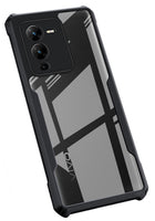 Kapa Beetle for Vivo V25 Pro (5G) Back Case, [Military Grade Protection] Shock Proof Cover (Black)
