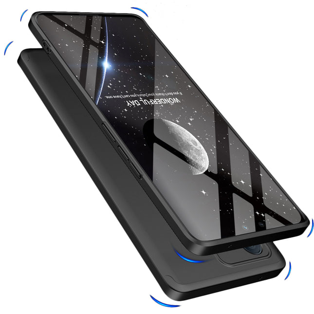 Double Dip Full 360 Protection Back Case Cover for Vivo V23 PRO (5G) (Black) - Mobizang
