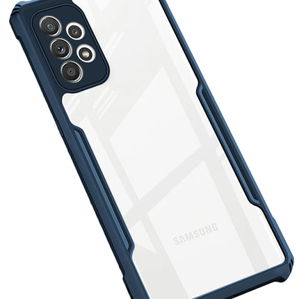 Beetle for Samsung Galaxy A73 Back Case, [Military Grade Protection] Shock Proof Slim Hybrid Bumper Cover (Blue)