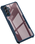 Kapa Beetle Back Cover for Samsung Galaxy S23 FE | [Military Grade Protection] Shock Proof Slim Hybrid Bumper Case (Blue)