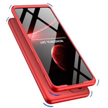 Double Dip Full 360 Protection Back Case Cover for Samsung Galaxy A33 (5G) (Red)