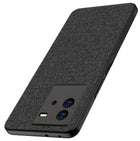 Kapa Soft Full Fabric Protective Back Case Cover for Vivo IQOO Neo 6 (5G) (Black)