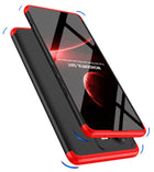 Kapa Double Dip Full 360 Protection Back Case Cover for Vivo V25 PRO (5G) (Red , Black)