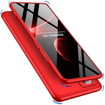 Kapa Double Dip Full 360 Protection Back Case Cover for Redmi Note 12 Pro Plus (Red)